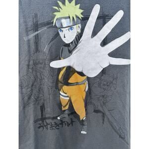 Naruto Uzumaki Shippuden Anime T-Shirt M Men’s Y2K Graphic Japanese Manga Tee